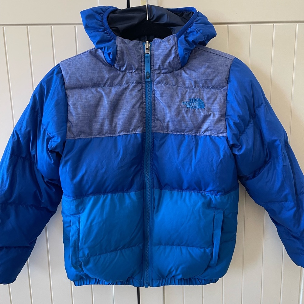 The North Face Moondoggy Youth Boys Winter Coat.